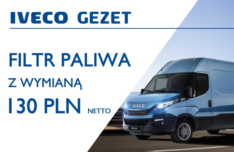 Promocyjna wymiana filtra paliwa