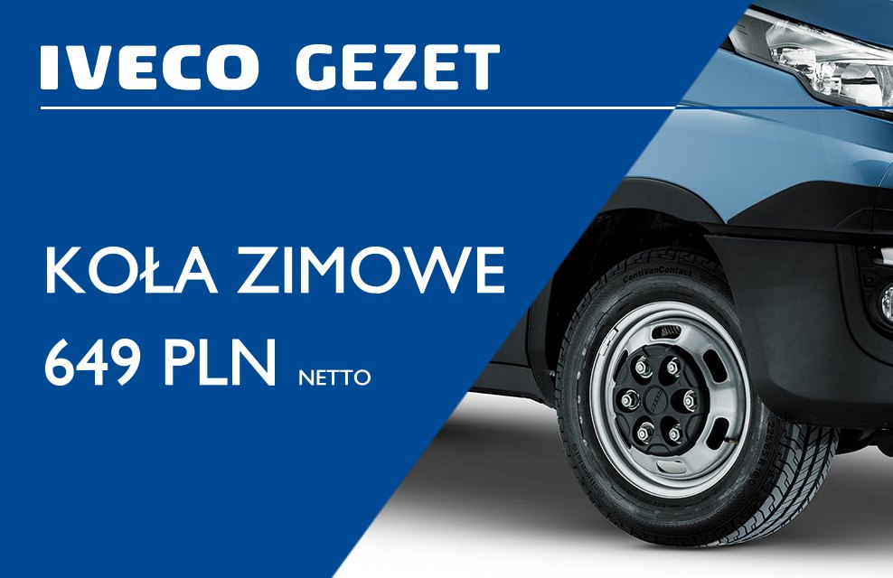Koła zimowe do Iveco Daily